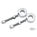 GZP Chr axle adjuster bolts 3/8"-16x3.50