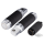 Black Duck Rubber/fabric pegs satinChrom