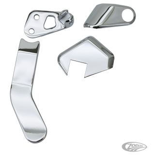 GZP Chr Passenger brckt & cover set FXD