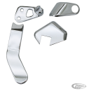 GZP Chr Passenger brckt & cover set FXD