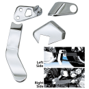 GZP Chr Passenger brckt & cover set FXD