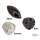 MINI DRIVERS PEGS KIT(4) GRAIN BLACK