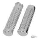 Dimpled grips Polished