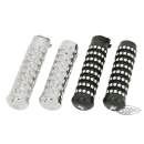 Ribbed grips Polished