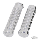 Ribbed grips Polished
