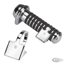 GRIPWING 1.4", BILLET GROOVED/FLAMED GRI