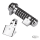 GRIPWING 1.4", BILLET GROOVED/FLAMED GRI