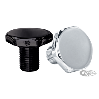 BlackDuck 41mm fork tube plugs Sat.Chrom