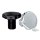 BlackDuck 41mm fork tube plugs Sat.Chrom
