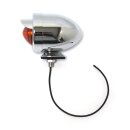 BULLET MARKER LIGHT WITH VISOR, AMBER
