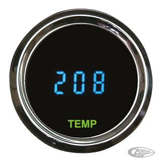 Round Cyl.head temp gauge 2-1/16"