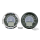 MMB ELT48 Target Speedo 120mph chr/yello