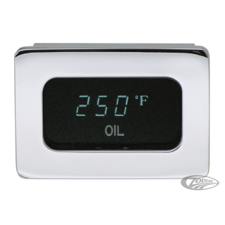 Rect. Oil temperature gauge (0-400F)