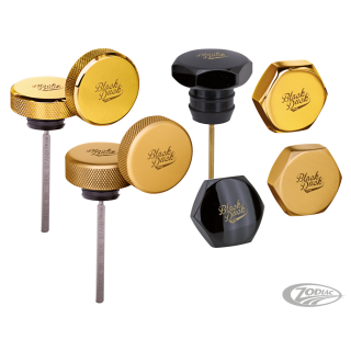 Black Duck Hex oilcap sat.brass XL84-03