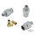 Chrome tank hose fitting no. 12