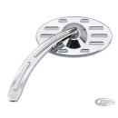 Pro Street Oval ball milled mirror L chr