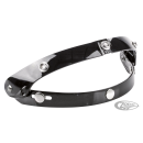 Torx foldable support for button visor