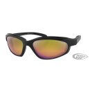 Fat Boy Sunglass Mat Blk Purple HD Yello