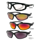 Fat Boy Sunglass Mat Blk Purple HD Yello