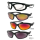 Fat Boy Sunglass Mat Blk Purple HD Yello