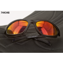 Fat Boy Sunglass Mat Blk Purple HD Red