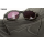 Fat Boy Sunglass Mat Blk Purple HD Silve