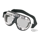 GZP Contoured lens goggles with chrome f