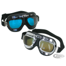 GZP Contoured lens goggles with chrome f