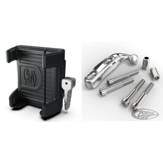 Phone Holder w/o Chargr perch mnt Chr