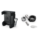 Phone Holder w/Charger 1-1/4" bars Blk