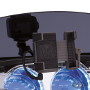 Phone Hldr w/Chrgr Batwing mnt 14-up Blk