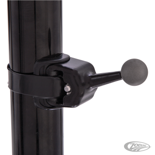 Uni Ball Mnt 7/8"- 2-1/4" dia tubing Blk