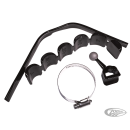 Uni Ball Mnt 7/8"- 2-1/4" dia tubing Blk