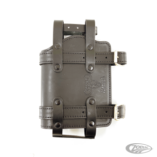 Texas Leather Oil bottle holder (1L) Blk