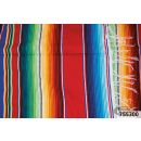 Mexican blanket Serape Red