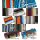Mexican blanket Serape Red