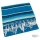Mexican blanket Serape Blue tones