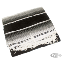 Mexican blanket Serape Black & White