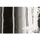 Mexican blanket Serape Black & White
