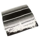 Mexico Decke Cozumel Serape schwarz weiss mit schwarzem...