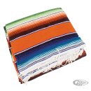 Mexican blanket Serape Orange