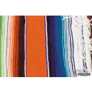 Mexican blanket Serape Orange