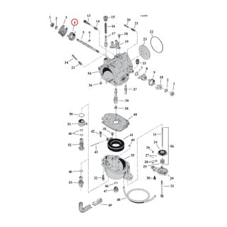 S&S SPRING, THROTTLE RETURN