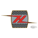 Each Oil tank decal FLH style H-lightnin