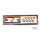 Each Oil tank decal FLH style H-long