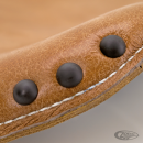 solo saddle w/mount set, military,brown