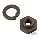 Seat post rod lock nut & washer, prkrzd