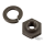 Seat post rod lock nut & washer, prkrzd