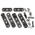 Auxiliary seat spring clip set BT36-57