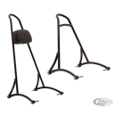 Burly low black sissybar XL04-up